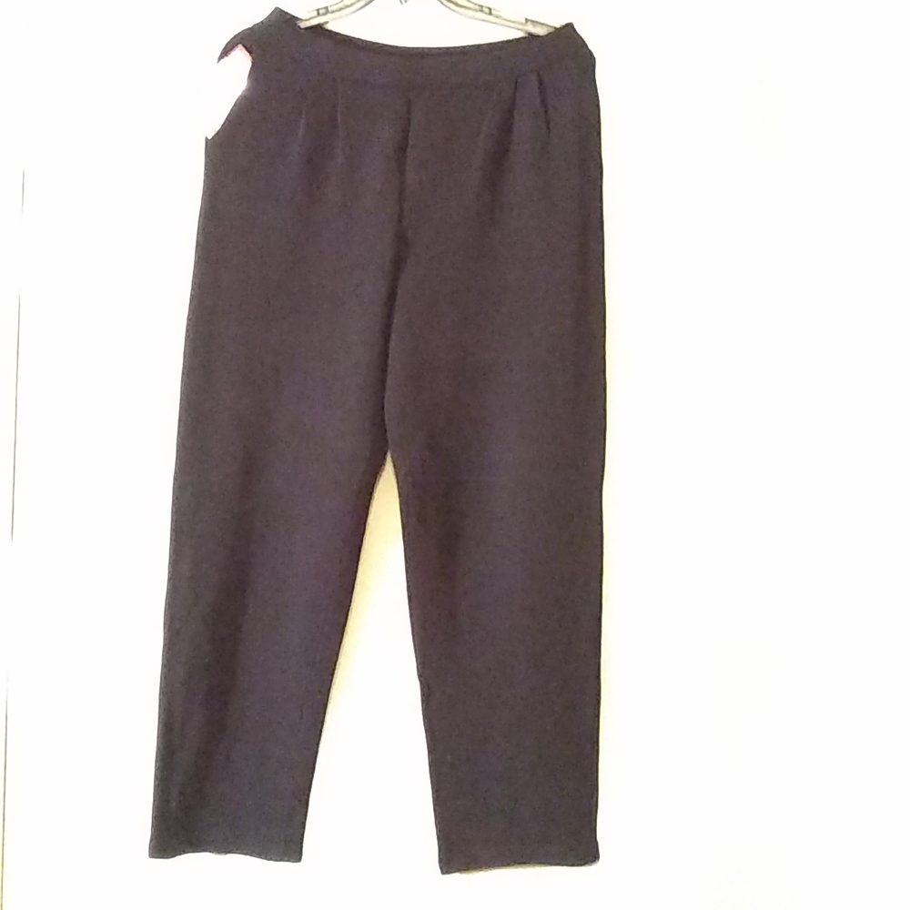 ST. JOHN pull on Trousers  sz M